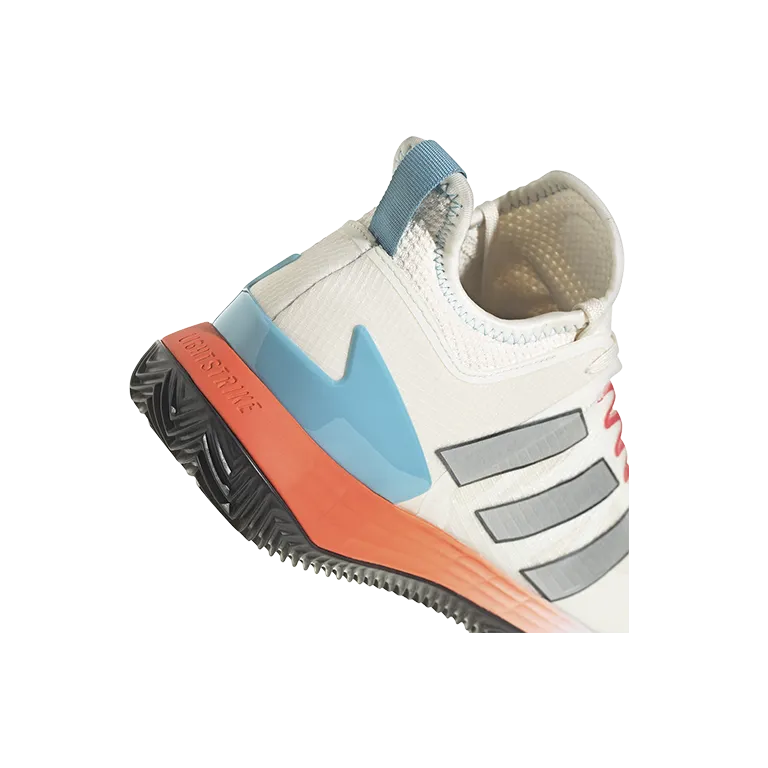 Zapatillas Adidas adizero Ubersonic 4 M Clay Blanco/Naranja