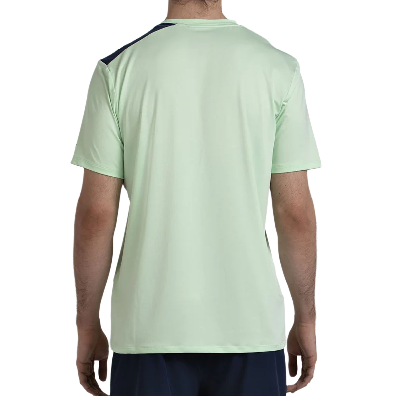Camiseta Bullpadel Motril Verde Ácido 2026