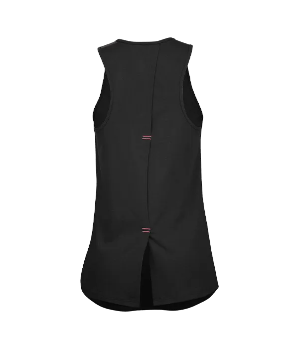 Camiseta Babolat Padel Tank Mujer Negro