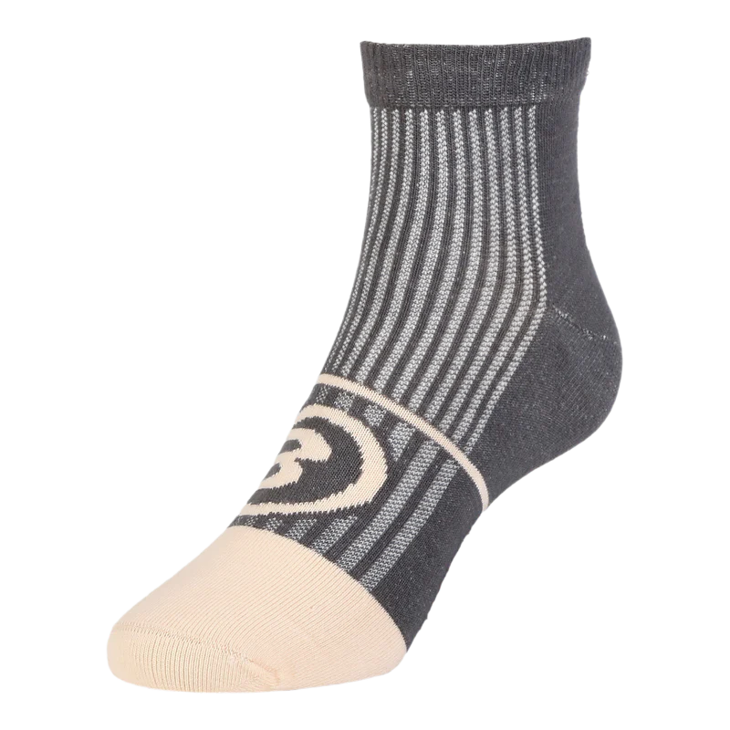 Calcetines Bullpadel BP2561 Negro/Azul/Blanco 2025 (Pack x3)
