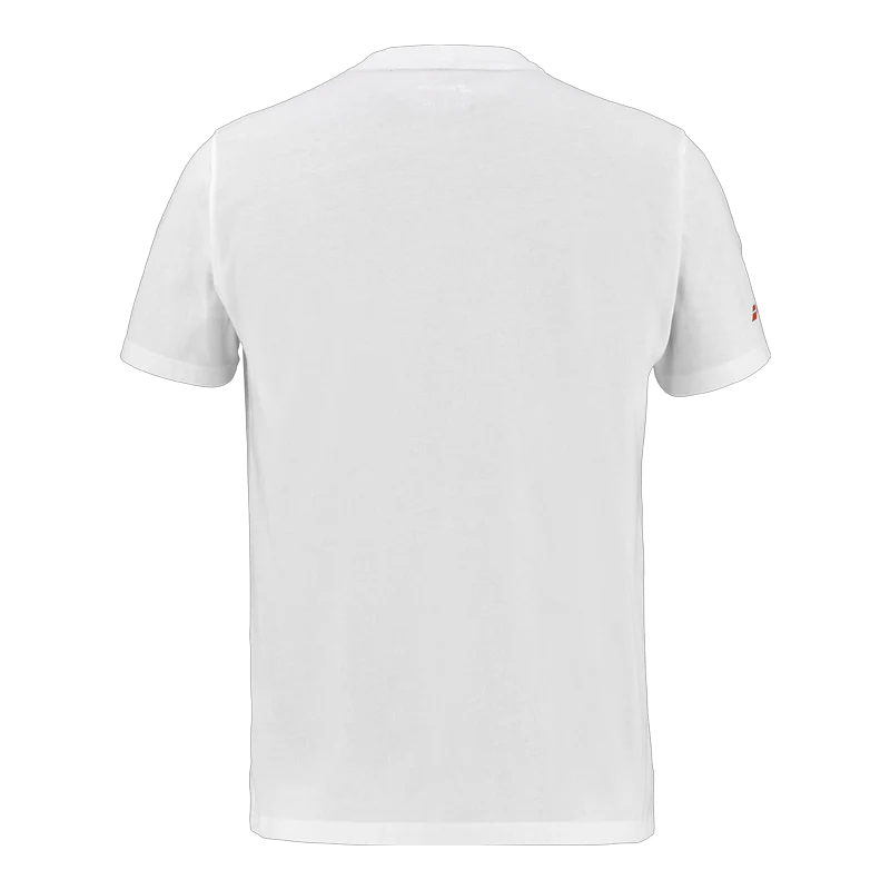 Camiseta Babolat Algodón White/White 2026 J. Lebrón