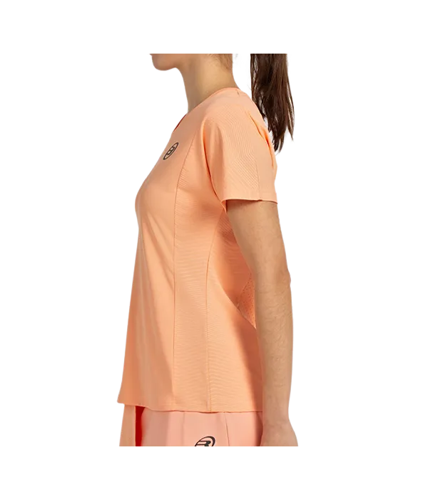 Camiseta Bullpadel Bea Albaricoque Mujer
