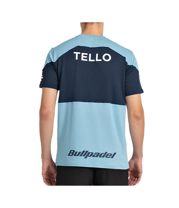 Camiseta Bullpadel Tello Verde Azulado