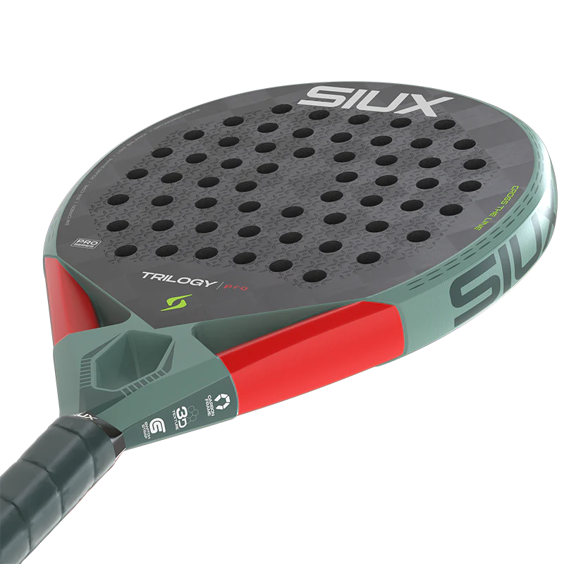 Pala de TEST Siux Trilogy Pro 2026 Ash Green