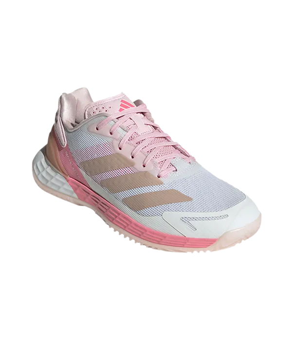 Zapatillas Adidas Defiant Speed 2 Blanco Perla/Rosa Mujer 2025