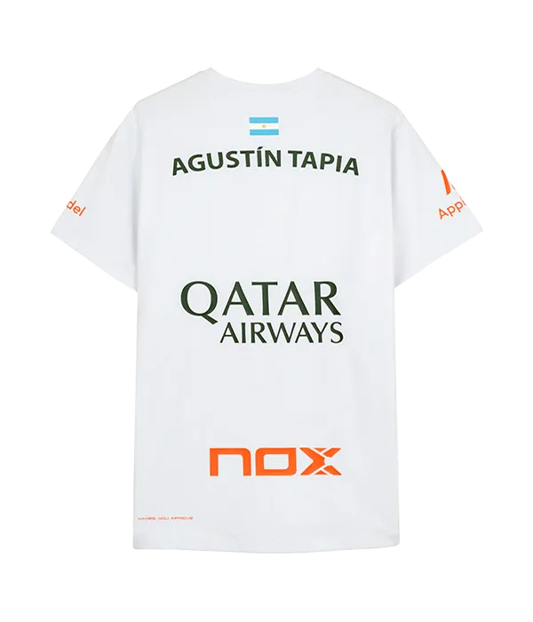 Camiseta Nox Blanca Agustín Tapia