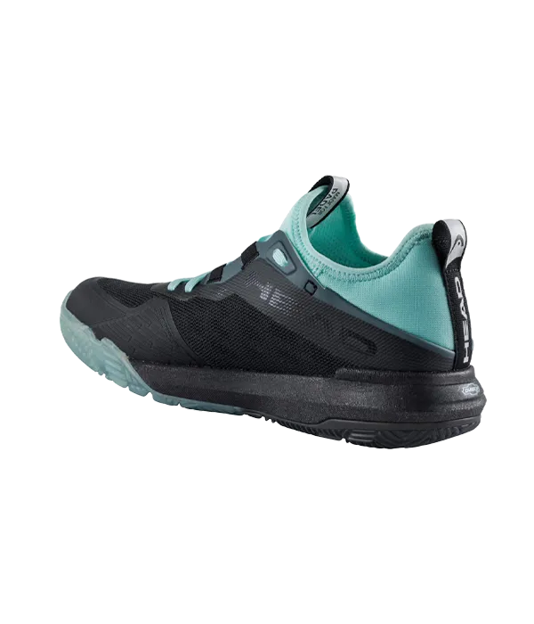 Zapatillas Head Motion Pro Padel Mujer Black/Aqua
