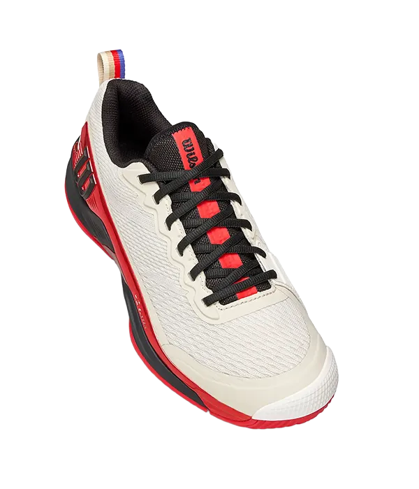 Zapatillas Wilson Rush Pro 4.5 USO Tofu/Infrared/Black