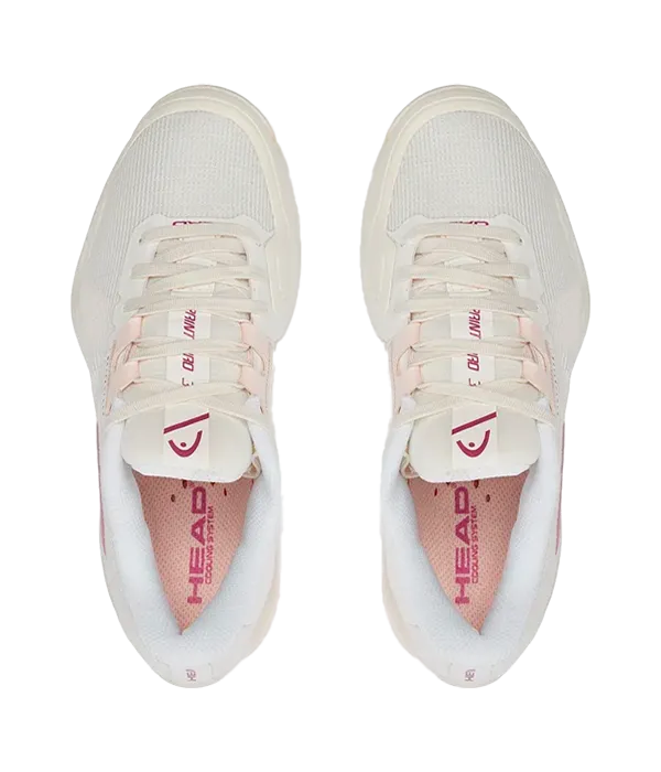 Zapatillas Head Sprint Pro Clay 3.5 Mujer Chalk White/Purple