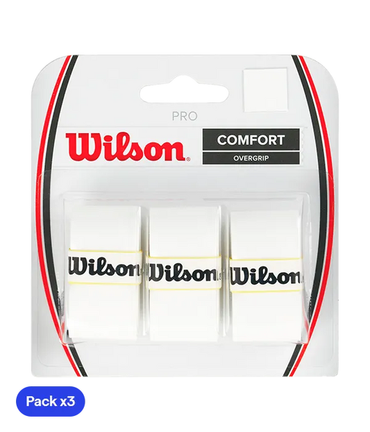 Overgrips Wilson Pro Comfort Blanco (Pack x3)