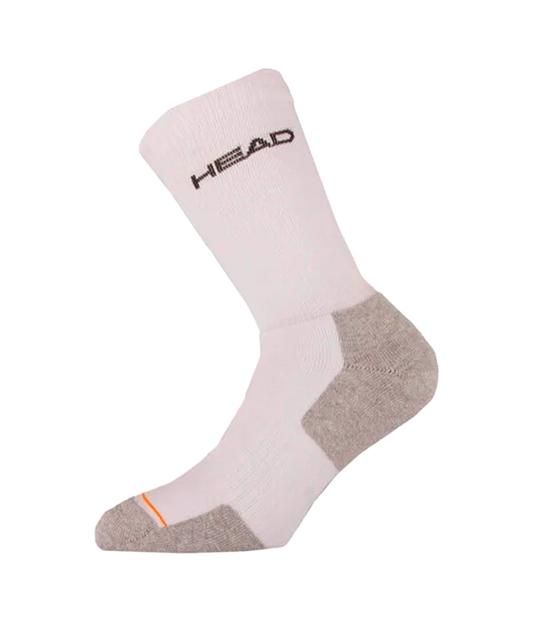 Calcetines Head Performance Crew Blanco/Gris 2025