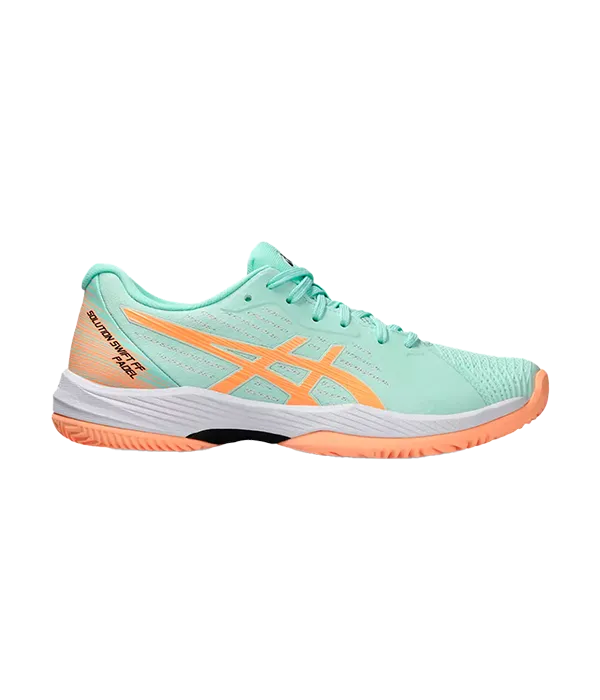Zapatillas Asics Solution Swift FF Padel Mujer Mint Tint/Bright Sunstone
