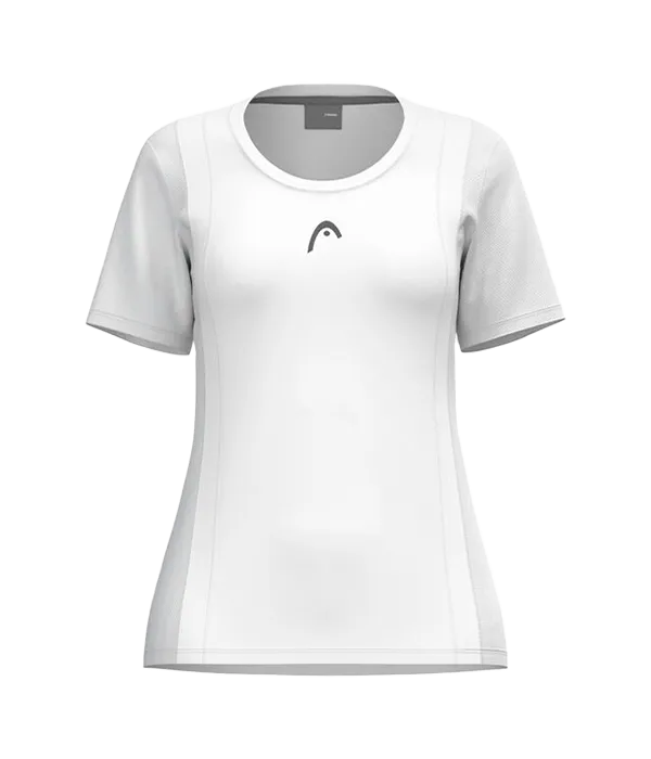 Camiseta Head Club 25 Tech Mujer Blanco 2025