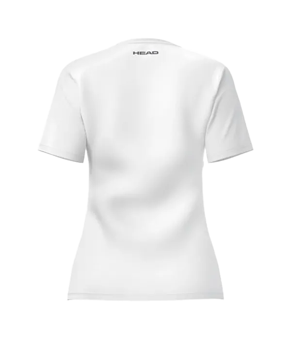 Camiseta Head Club 25 Tech Mujer Blanco 2025