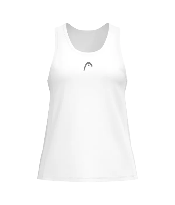 Camiseta Tirantes Head Club 25 Tech Mujer Blanco 2025
