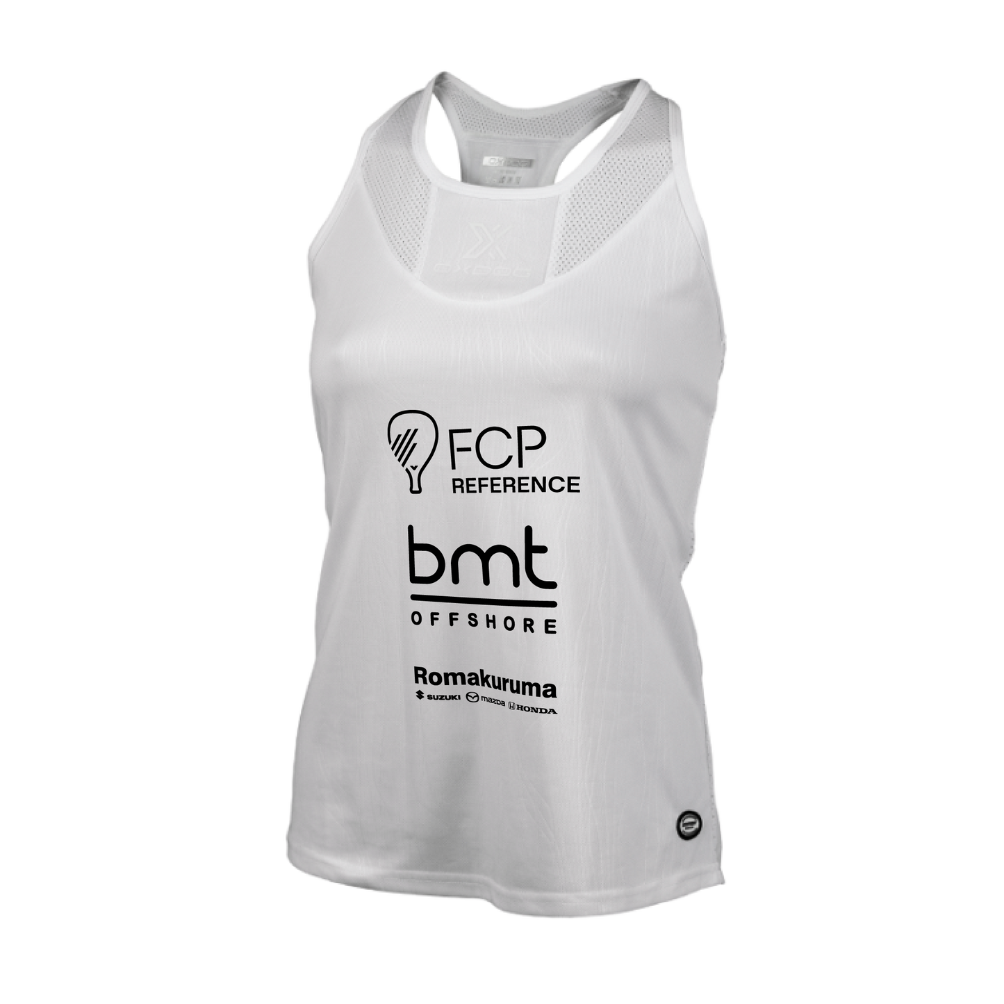 Camiseta Tirantes Oxdog Tiebreak Mujer Blanco Noa Cánovas