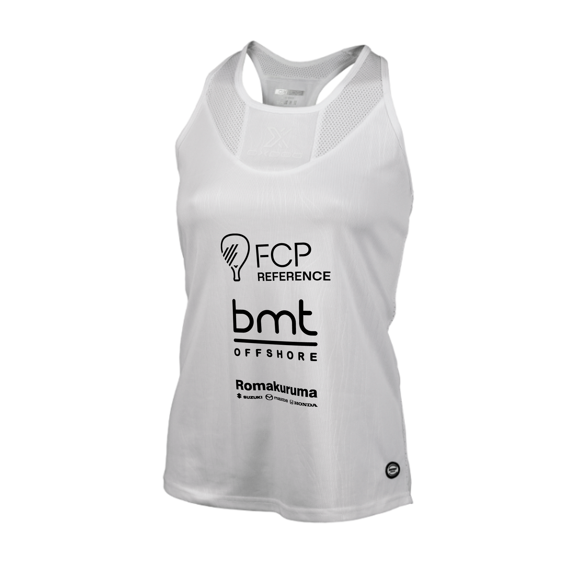 Camiseta Tirantes Oxdog Tiebreak Mujer Blanco Noa Cánovas