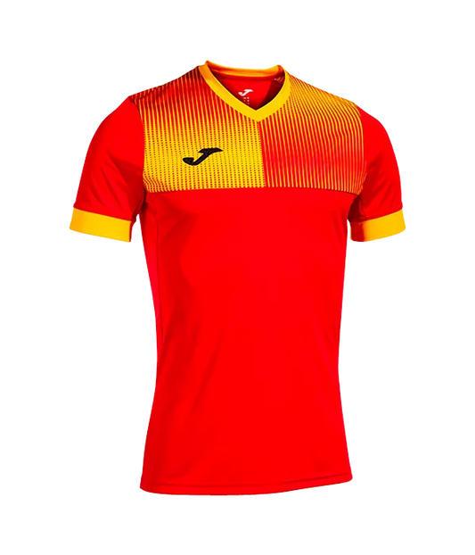 Camiseta Joma Eco Supernova Rojo/Amarillo