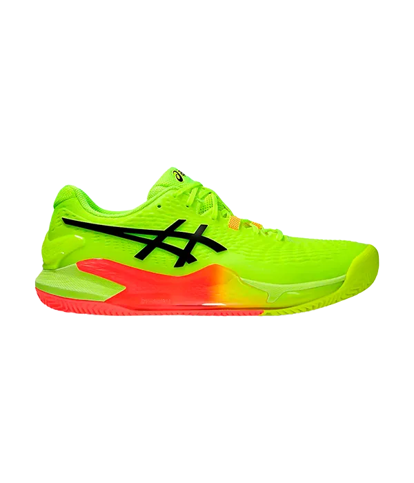Zapatillas Asics Gel-Resolution 9 Clay Paris Safety Yellow/Black