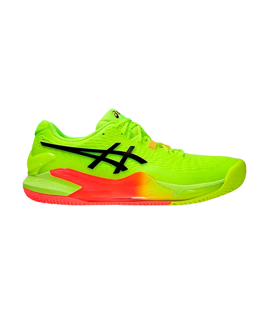 Zapatillas Asics Gel-Resolution 9 Clay Paris Safety Yellow/Black