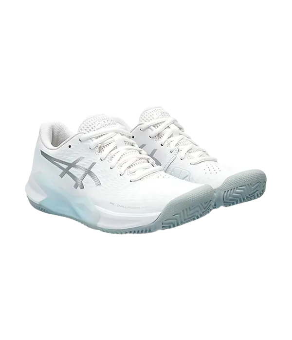 Zapatillas Asics Gel-Challenger 14 Padel Mujer White/Pure Silver 2025