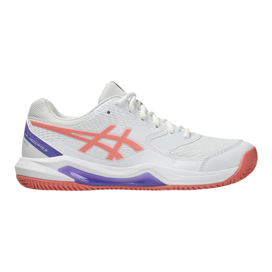 Zapatillas Asics Gel-Dedicate 8 Padel Women White/Guava 2026