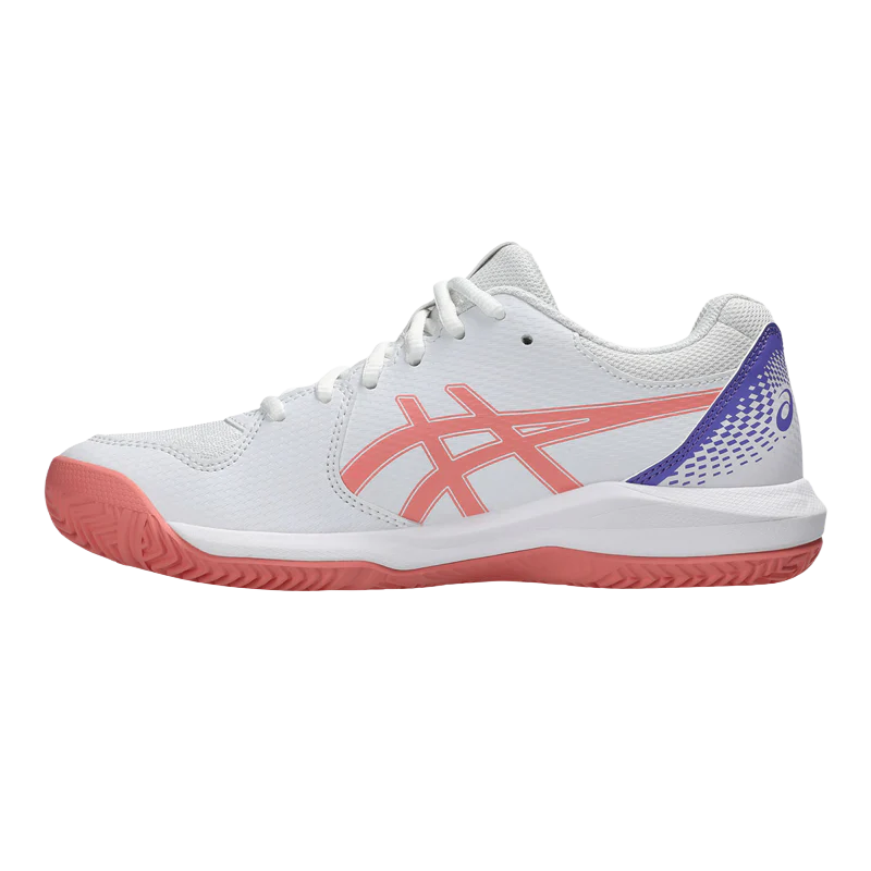 Zapatillas Asics Gel-Dedicate 8 Padel Women White/Guava 2026