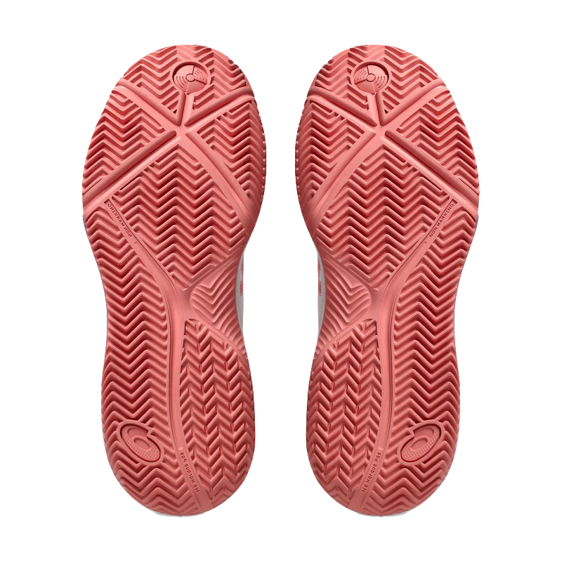 Zapatillas Asics Gel-Dedicate 8 Padel Women White/Guava 2026