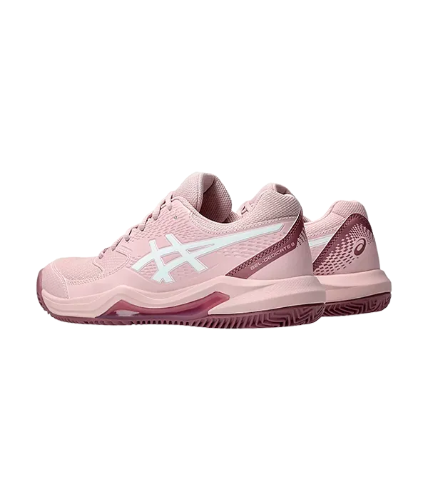 Zapatillas Asics Gel-Dedicate 8 Clay Mujer Watershed Rose/White