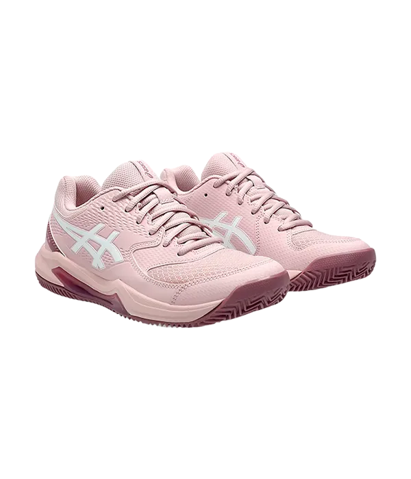 Zapatillas Asics Gel-Dedicate 8 Clay Mujer Watershed Rose/White