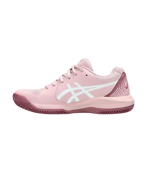 Zapatillas Asics Gel-Dedicate 8 Clay Mujer Watershed Rose/White