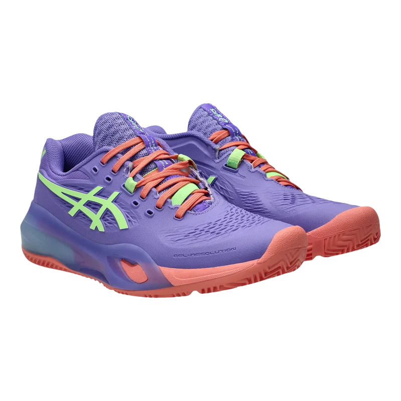 Zapatillas Asics Gel-Resolution X Padel Amethyst/Illuminate Green 2026