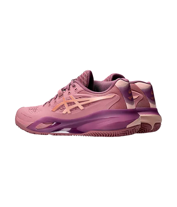 Zapatillas Asics Gel-Resolution X Padel Mujer Purple Oxide/Rose Gold 2026