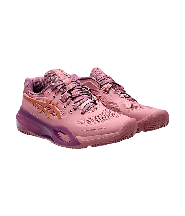 Zapatillas Asics Gel-Resolution X Padel Mujer Purple Oxide/Rose Gold 2026