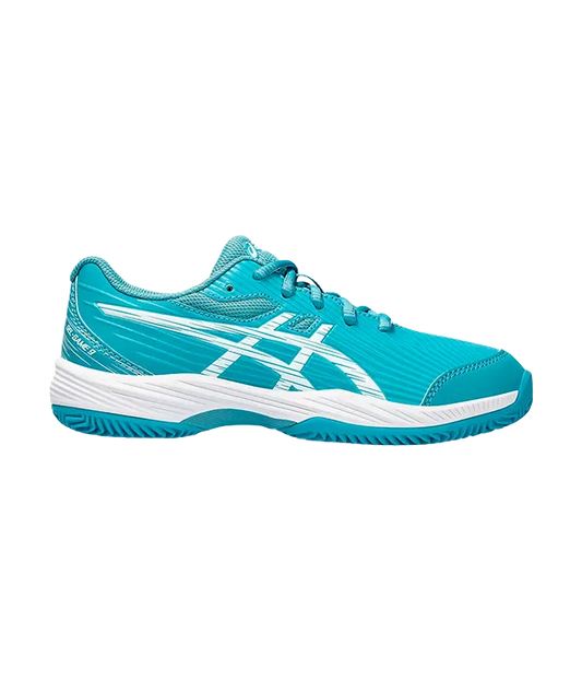 Zapatillas Asics Gel-Game 9 GS Clay/OC Kids Gris Blue/White