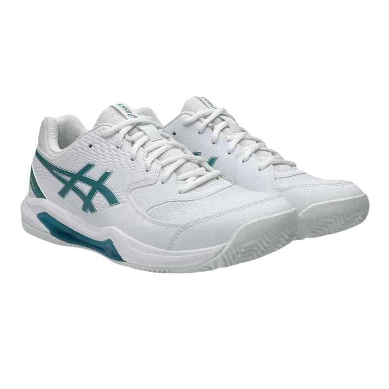 Zapatillas Asics Gel-Dedicate 8 Padel White/Misty Pine 2026