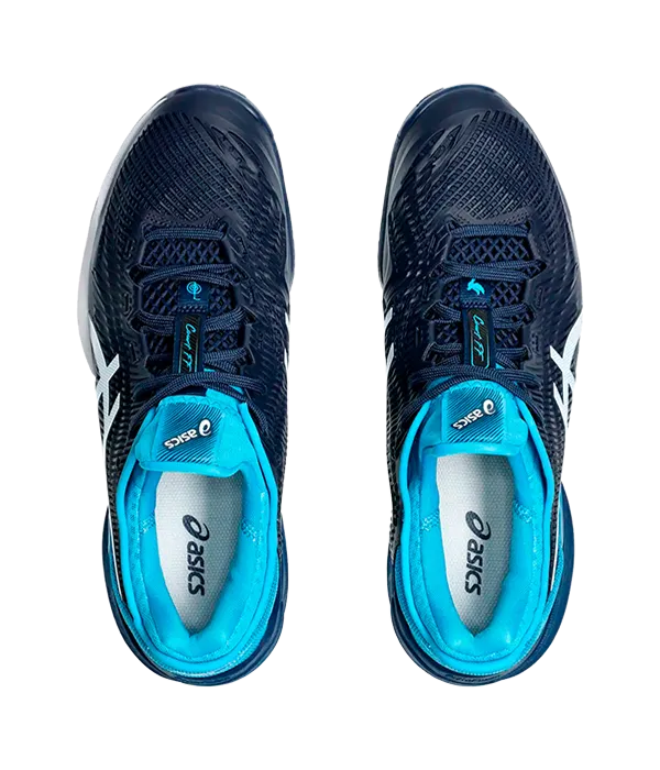 Zapatillas Asics Court FF 3 Novak Clay Blue Expansive/White