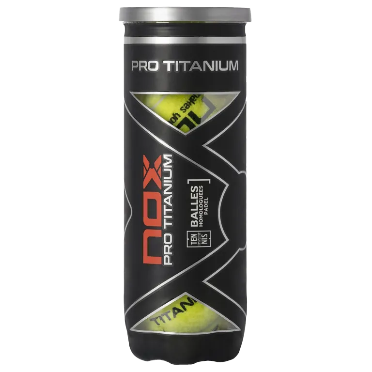 Pelotas Nox Pro Titanium (Pack x3)