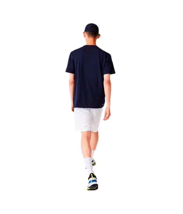 Camiseta Lacoste Algodón azul marino