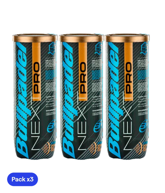 Pelotas Bullpadel Next Pro (Pack x3)