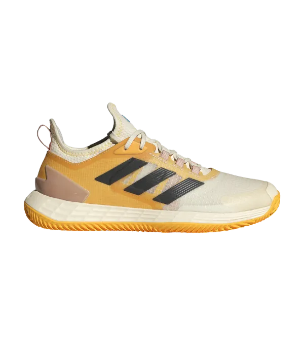 Zapatillas Adidas adizero Ubersonic 4.1 CL Mujer Blanco/Naranja