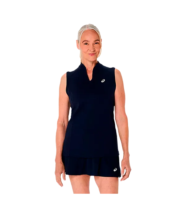 Camiseta Asics Court Tank Mujer Midnight