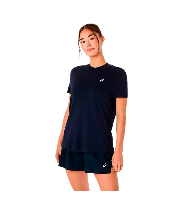 Camiseta Asics Court SS Midnight Mujer 2025