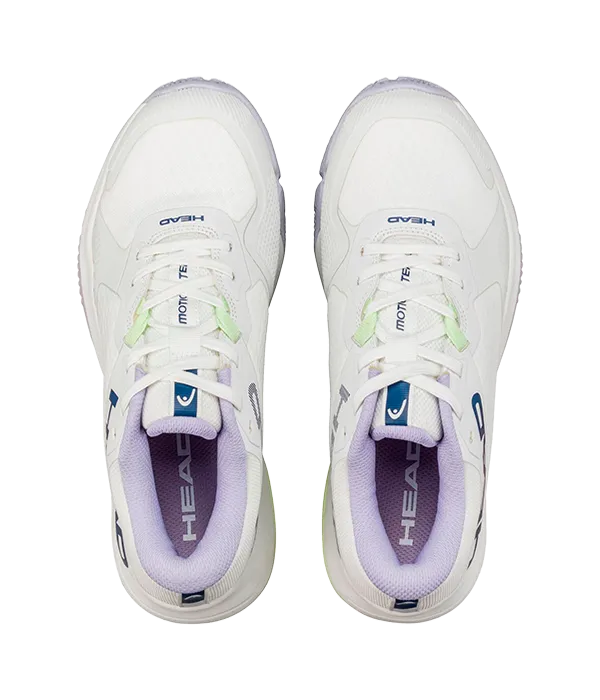Zapatillas Head Motion Team Padel Mujer White/Lavender 2025