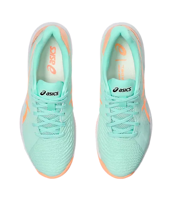 Zapatillas Asics Solution Swift FF Padel Mujer Mint Tint/Bright Sunstone