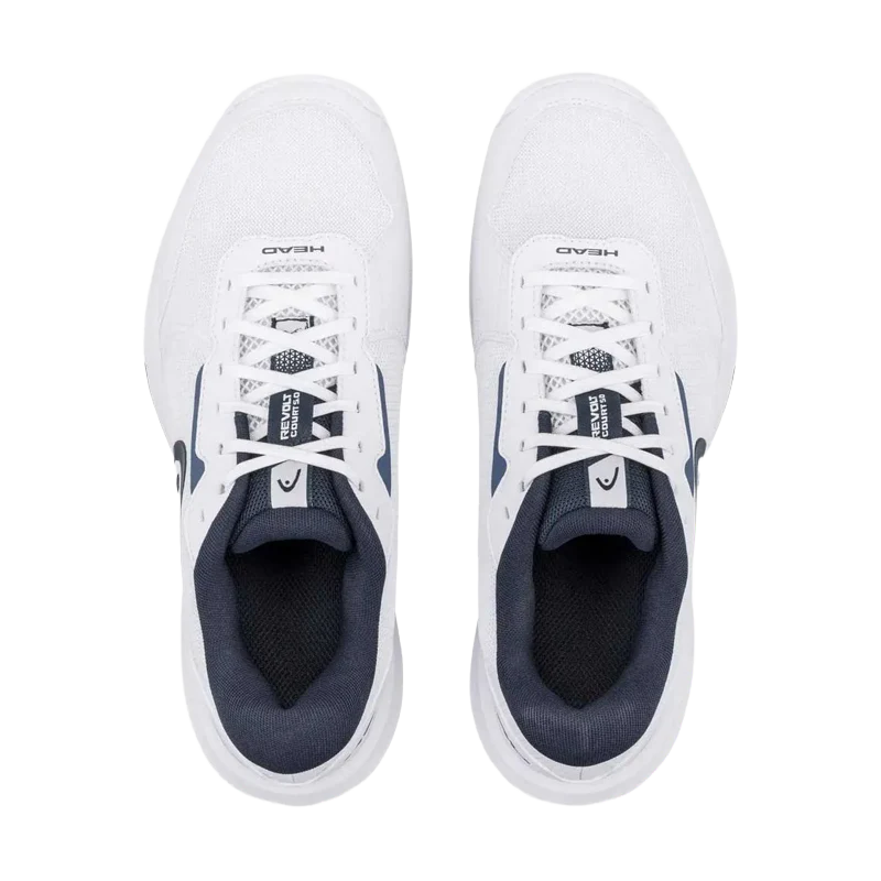 Zapatillas Head Revolt Court 5.0 White/Blueberry 2026