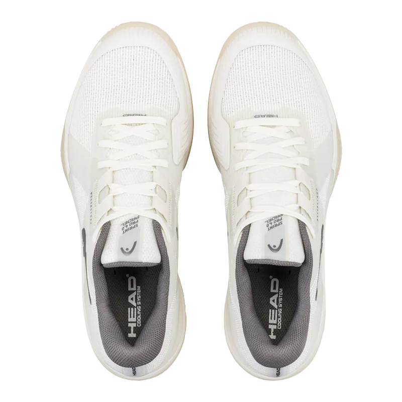 Zapatillas HEAD Sprint Pro 4.0 Padel Chalk White/Dark Grey 2026