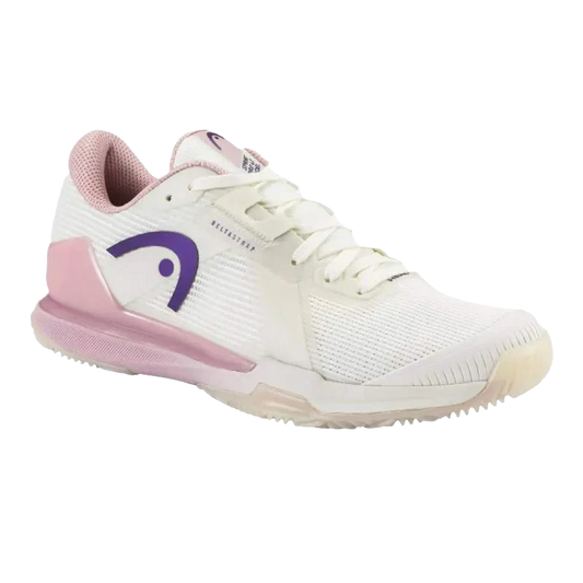 Zapatillas HEAD Sprint Pro 4.0 Padel Chalk White/English Rose Women 2026