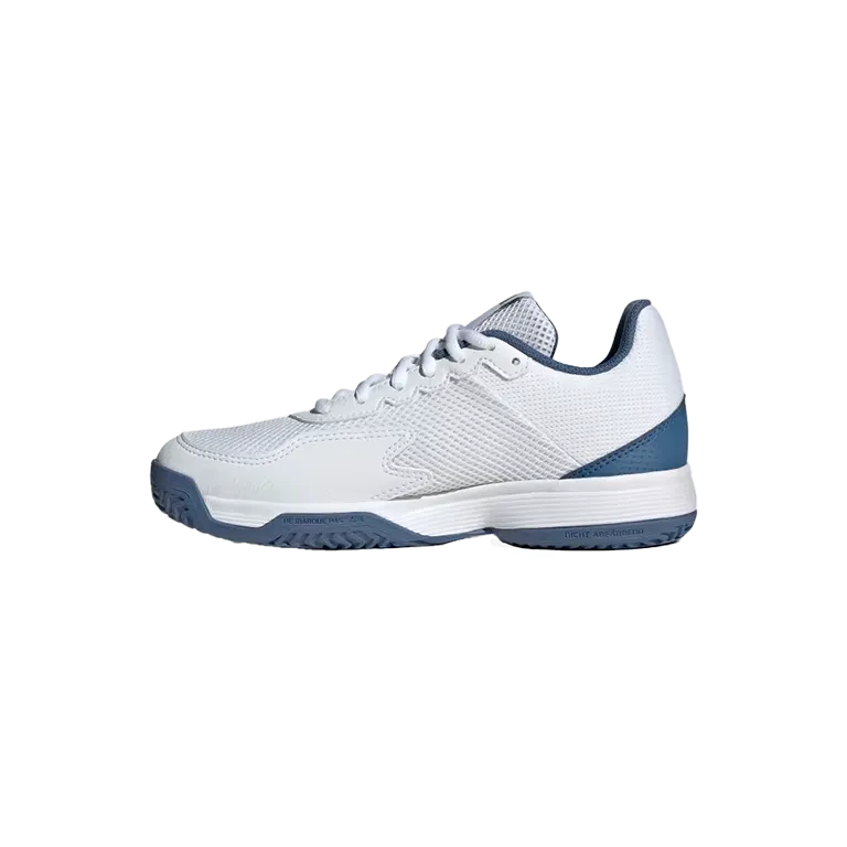 Zapatillas Adidas CourtFlash Kids Blanco