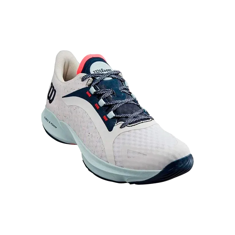Zapatillas Wilson Hurakn Pro White/Cooling Spray/Navy Blazer